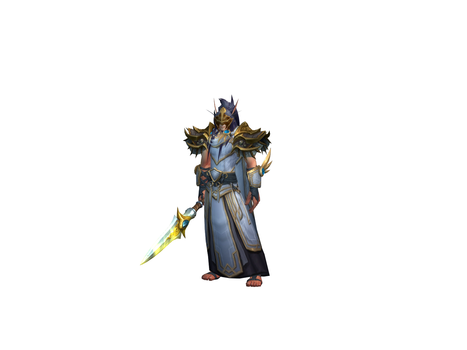 Grunmonk 3D character render