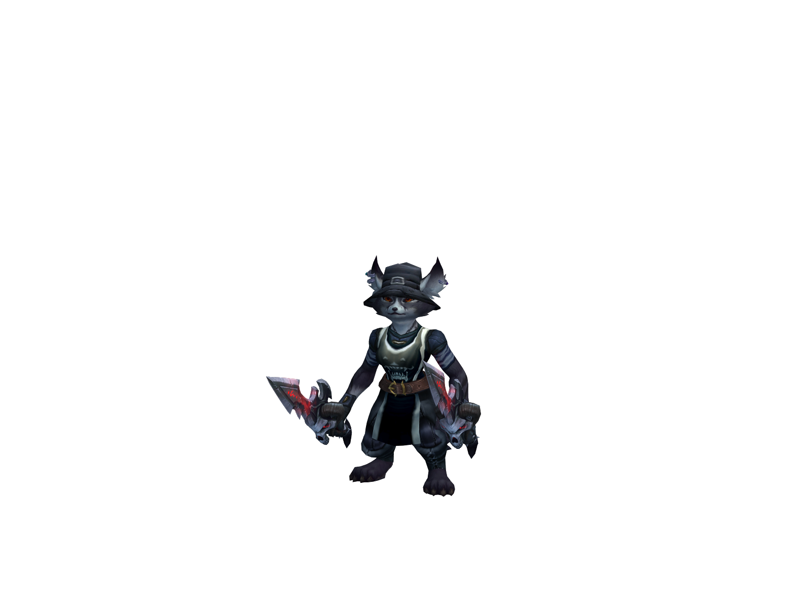 Xxföxyxx 3D character render