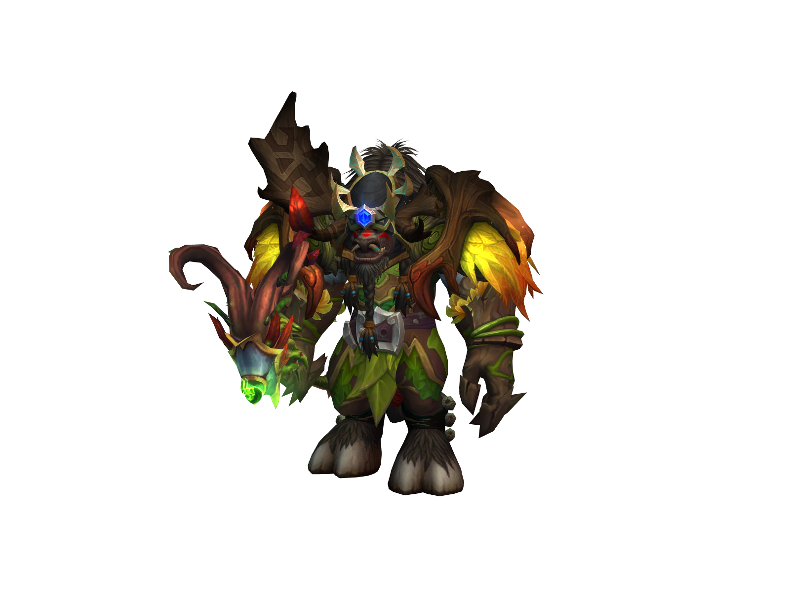 Lanmo 3D character render