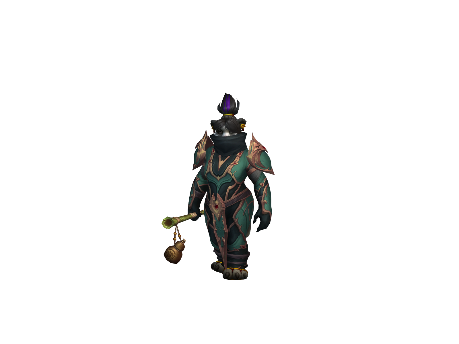Nyel 3D character render