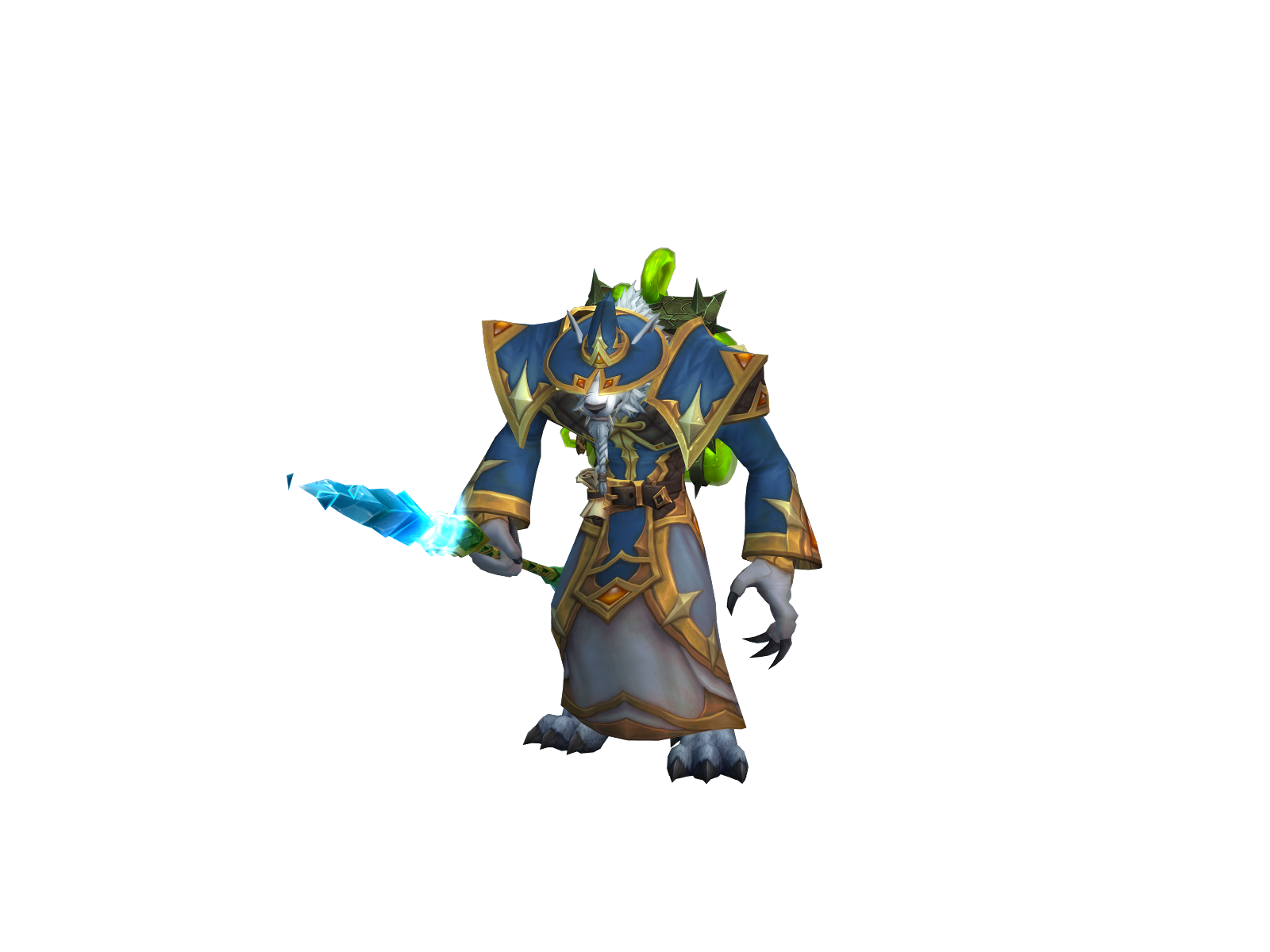 Soulferal 3D character render