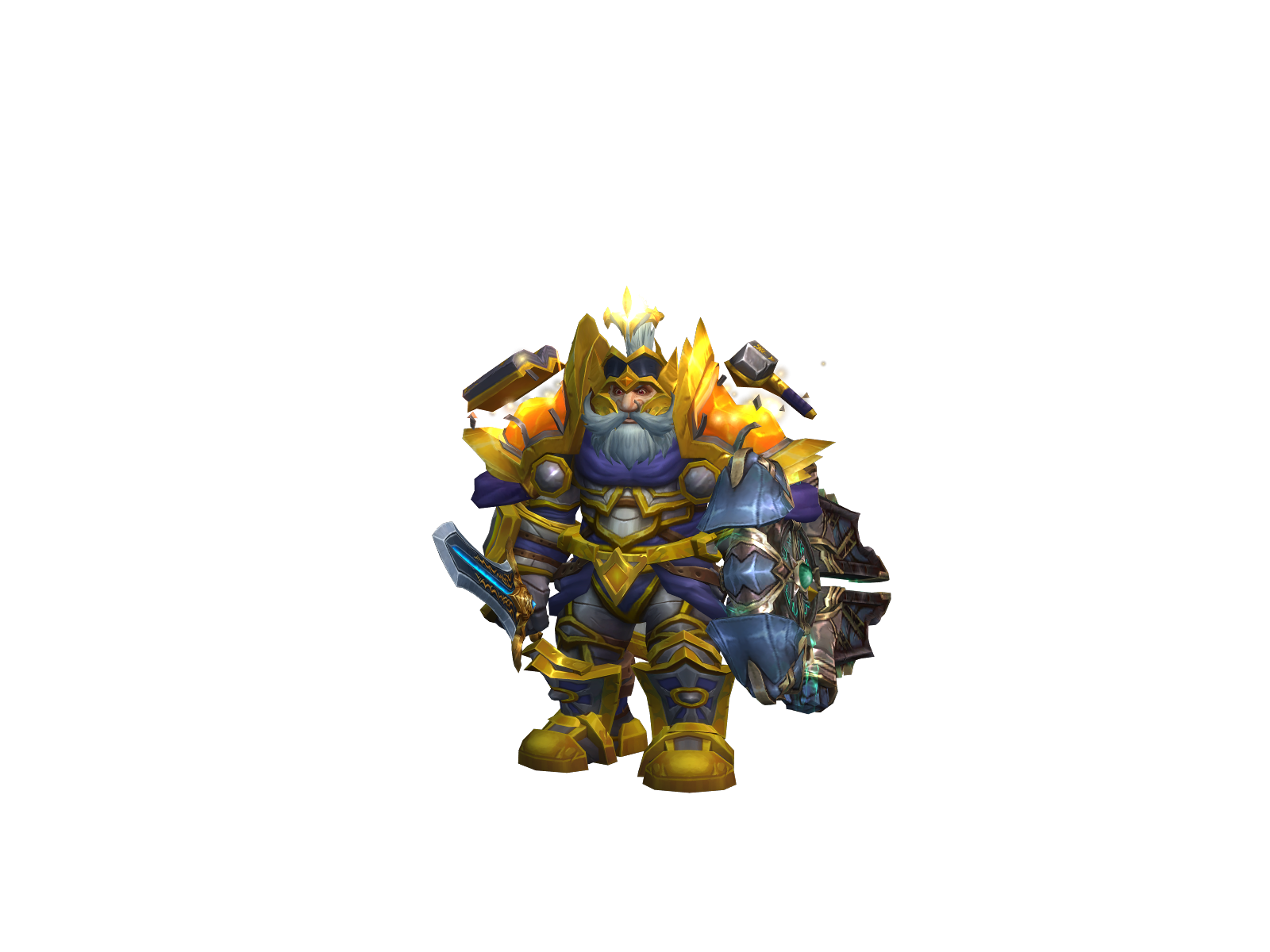 Uladin 3D character render