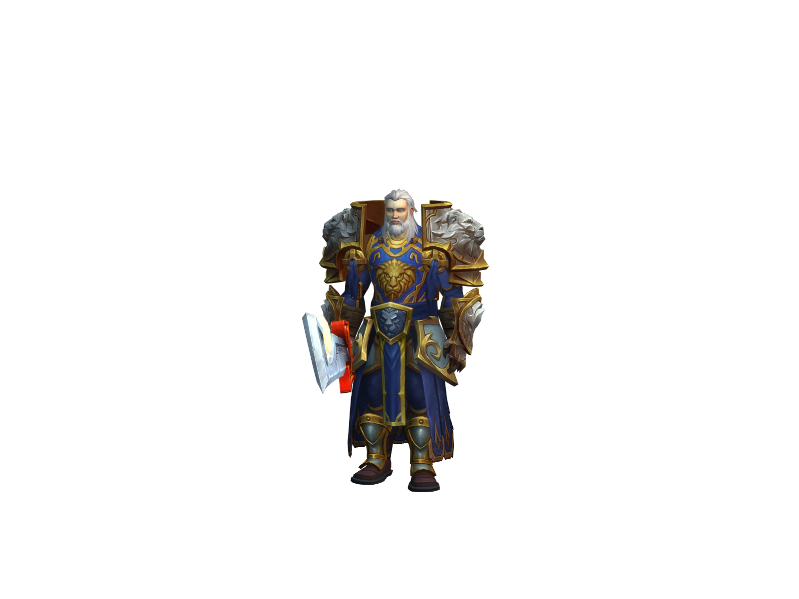 Ashbringer 3D character render