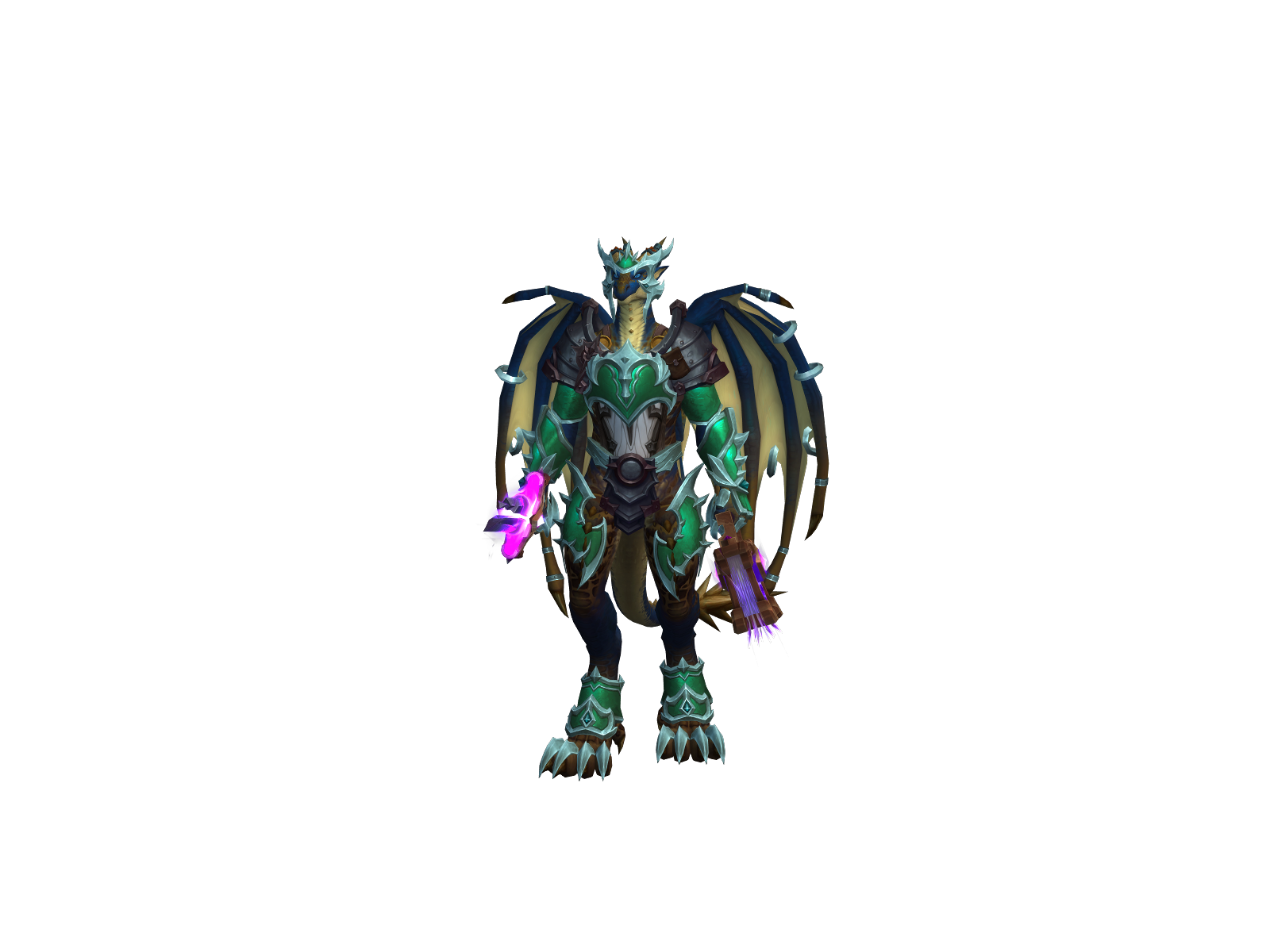 Wardracthyr 3D character render
