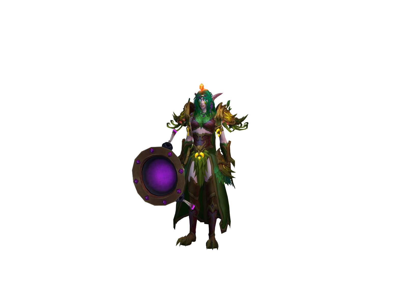 Arvoredomal 3D character render