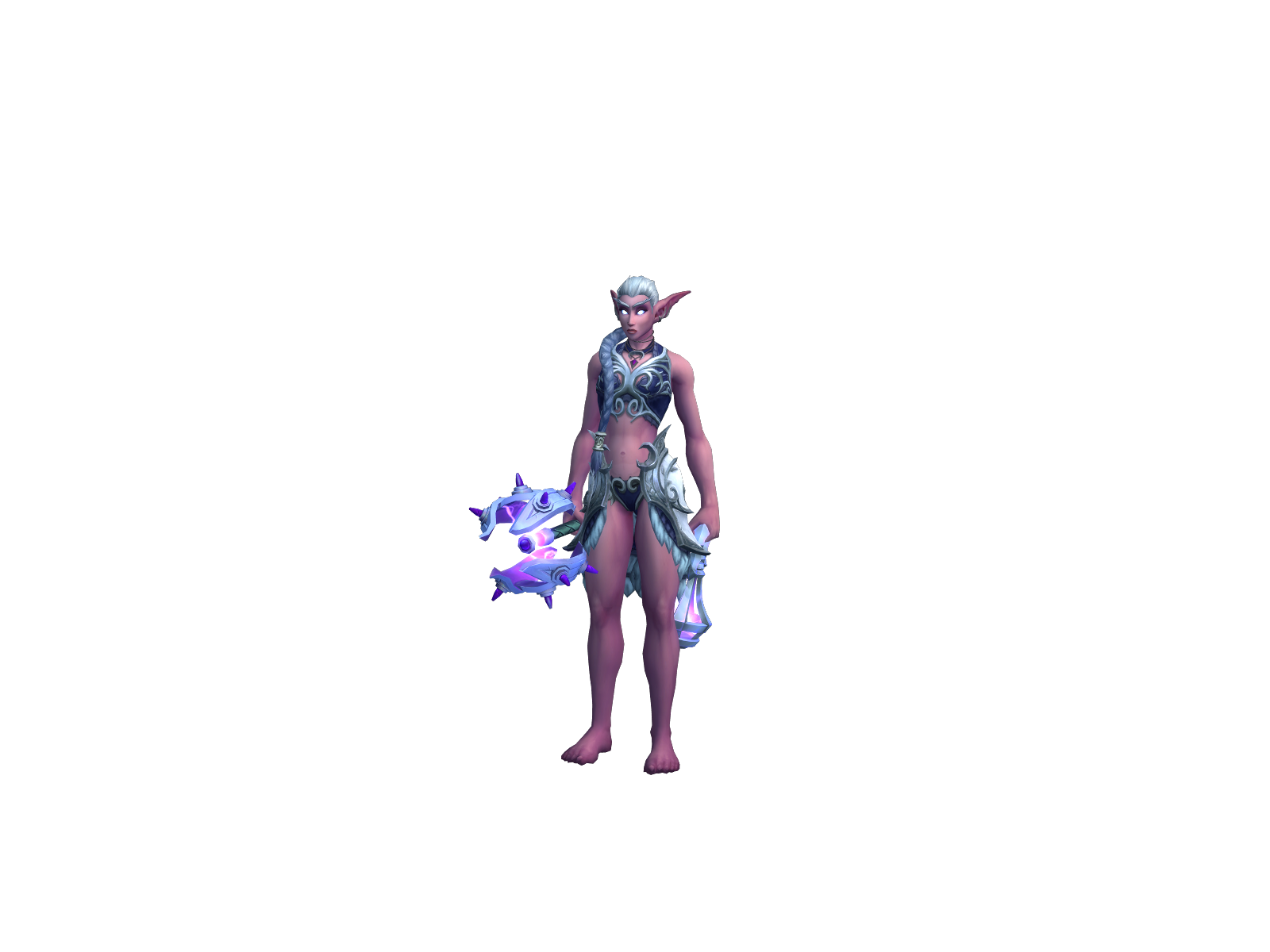 Vykm 3D character render