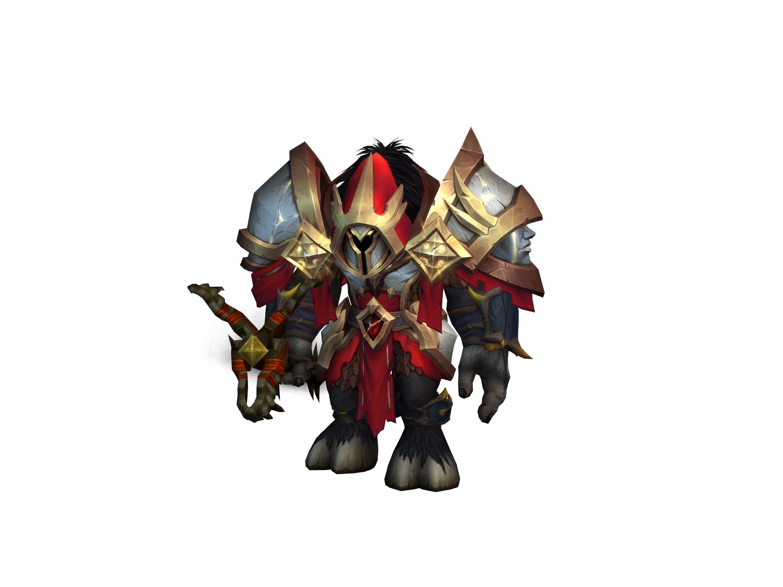 Themooster 3D character render