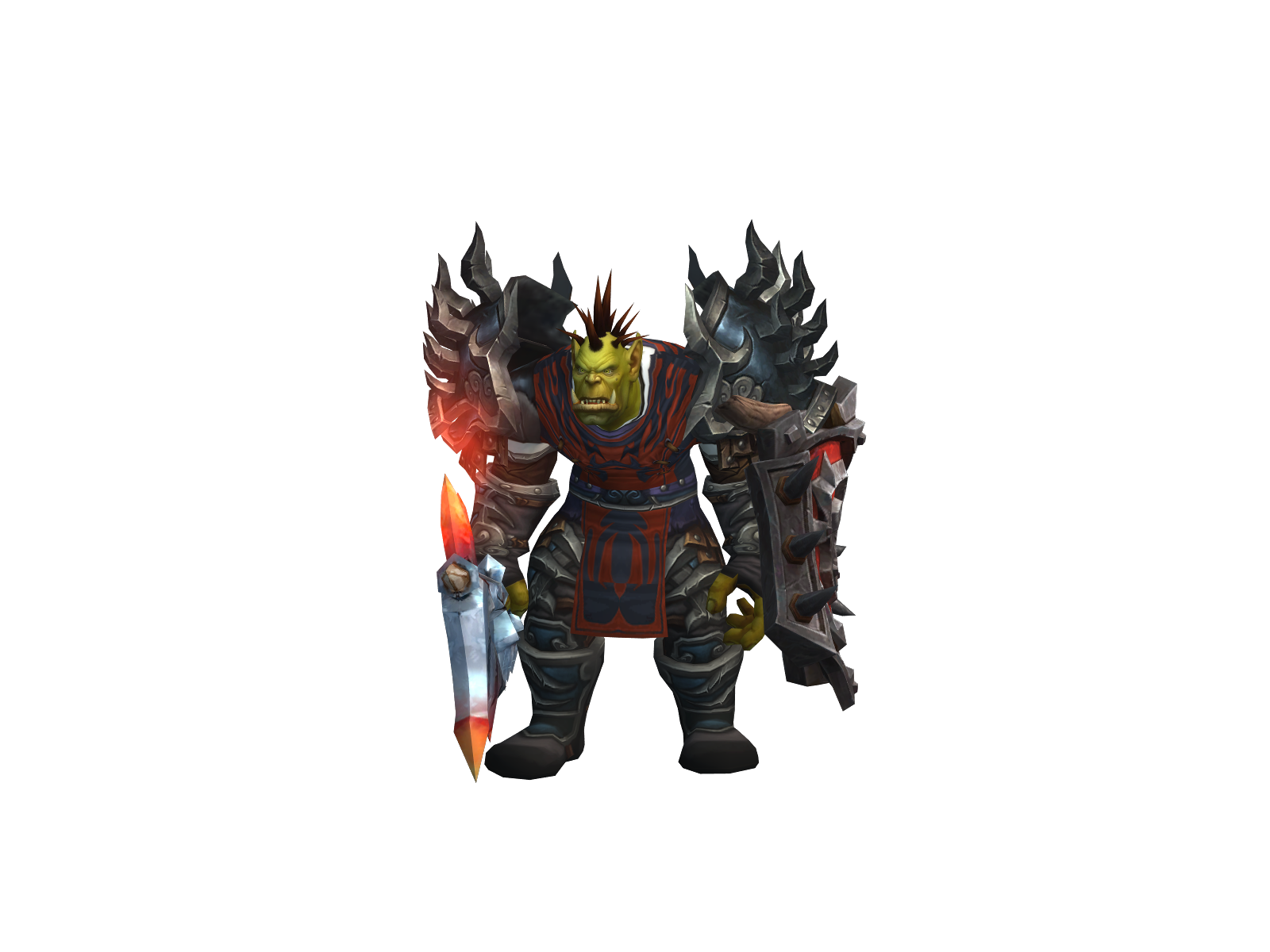 Theseven 3D character render
