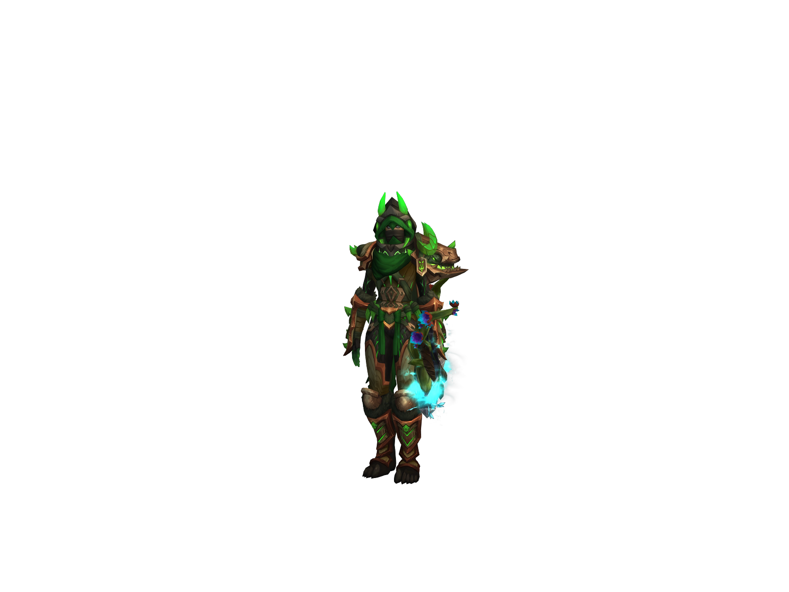 Yawa 3D character render