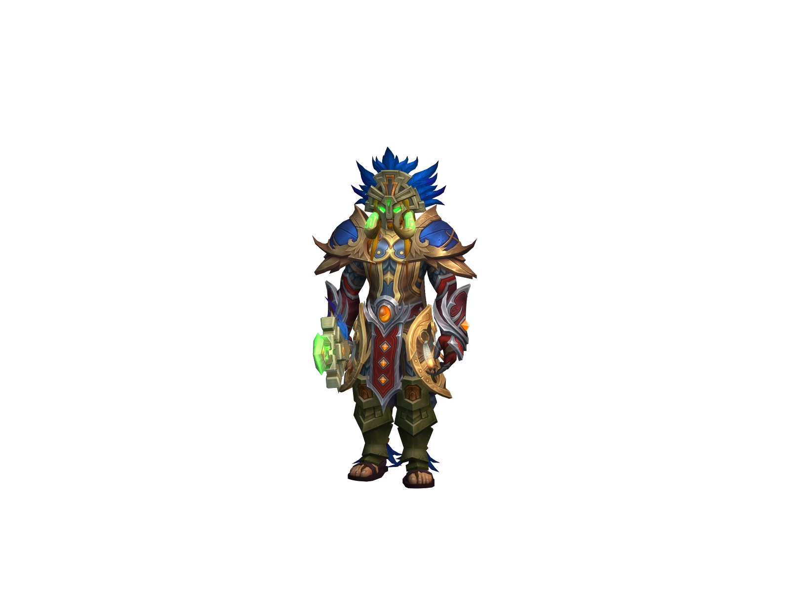 Maksuell 3D character render