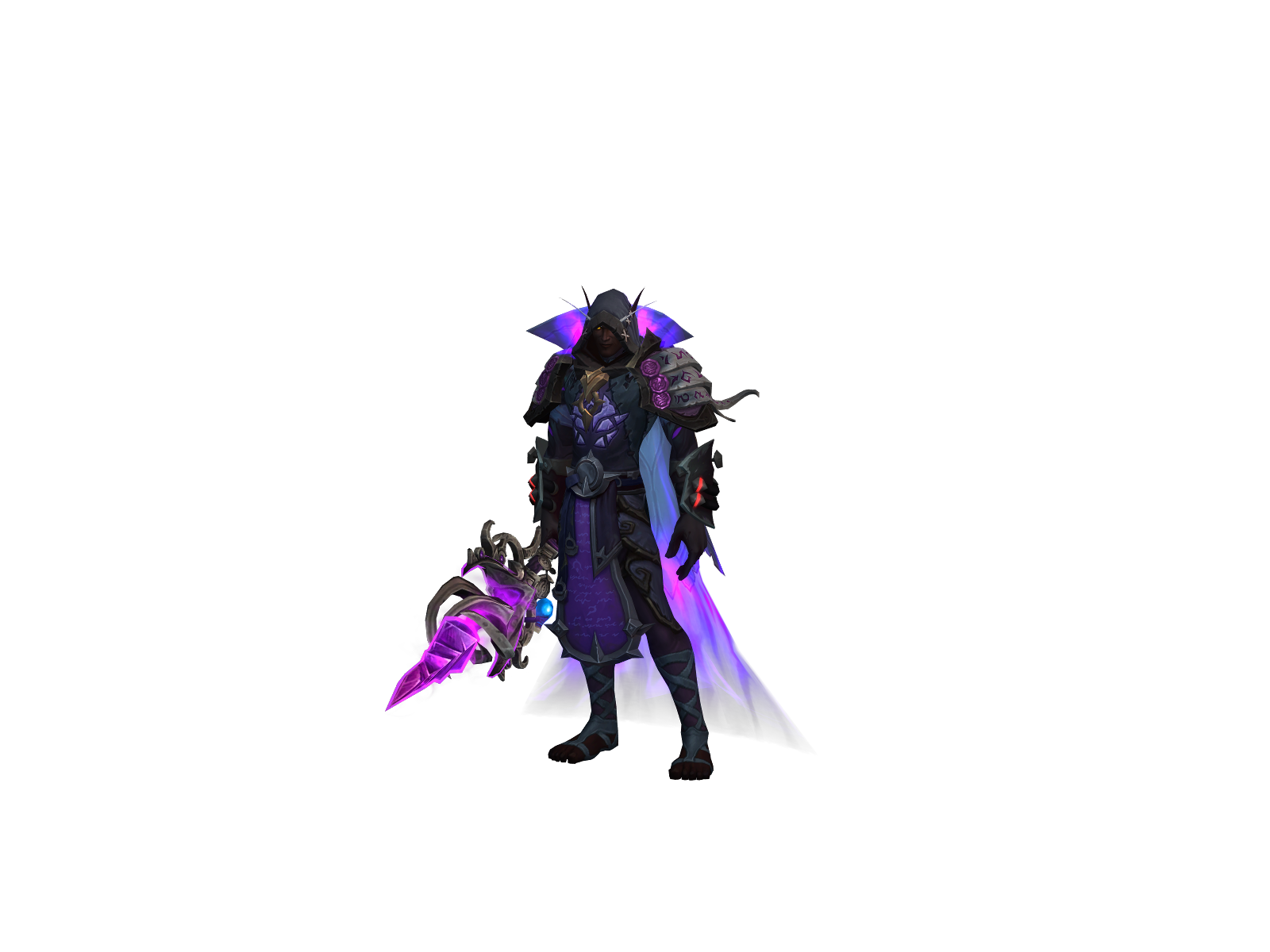 Endeavour 3D character render