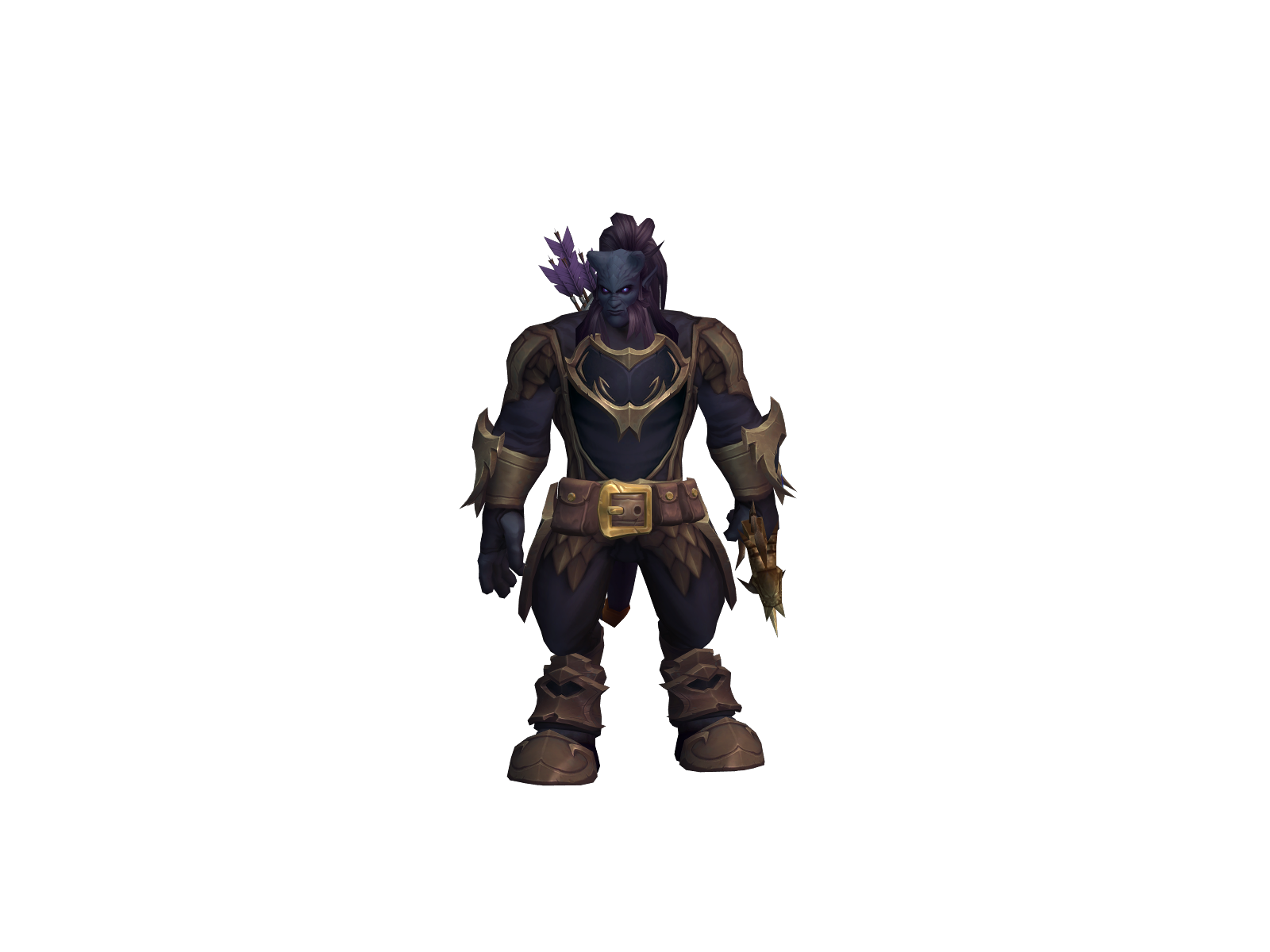 Maiconhood 3D character render