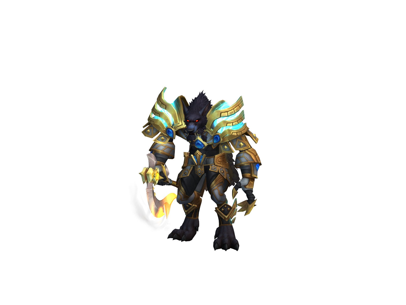 Jeckoness 3D character render