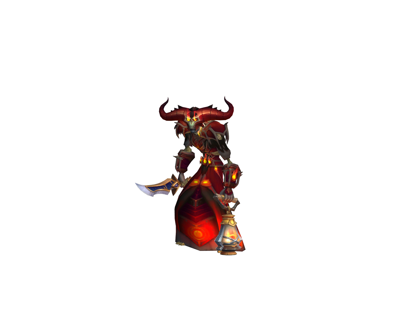 Destruct 3D character render
