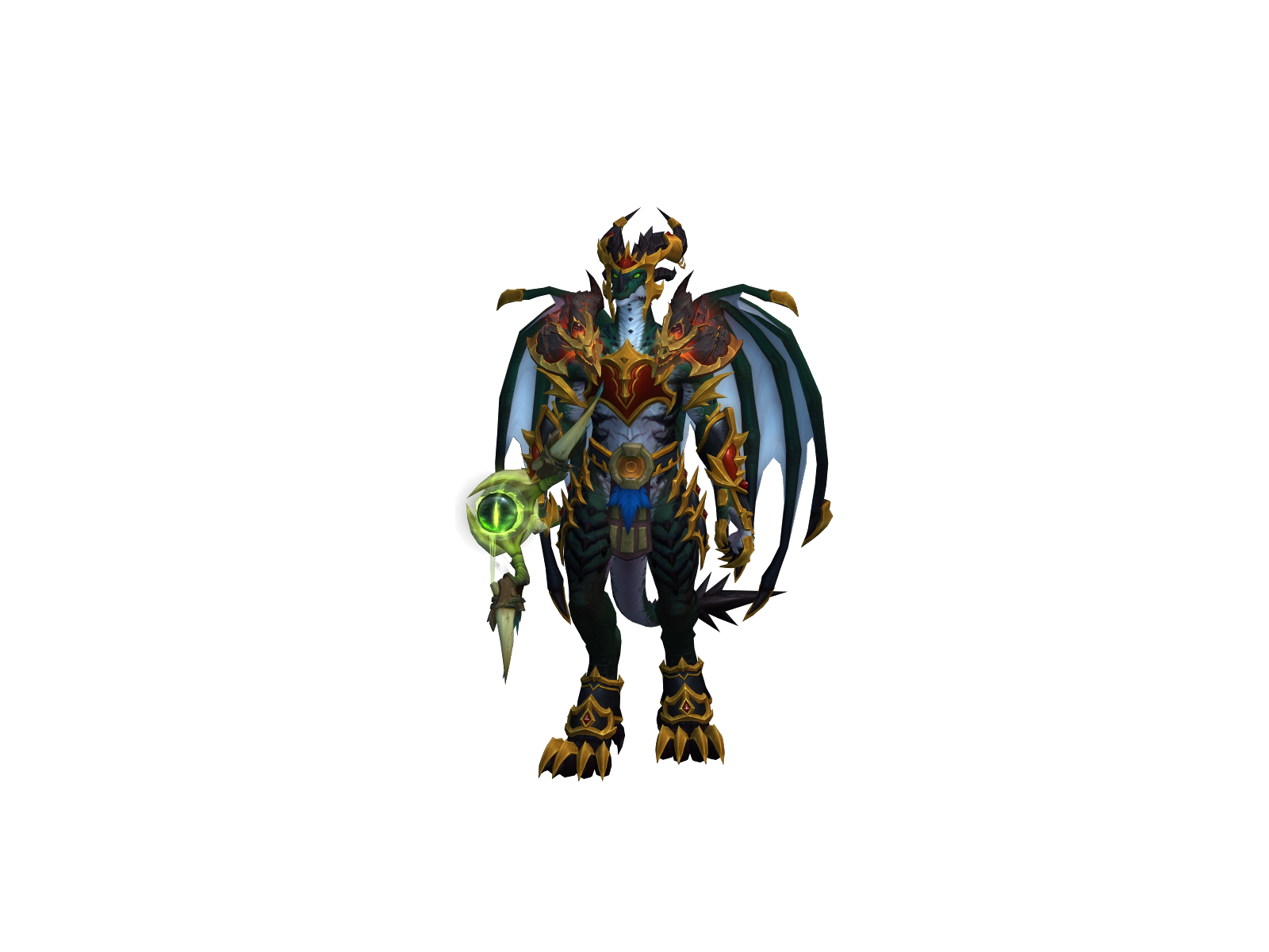 Dragonzone 3D character render