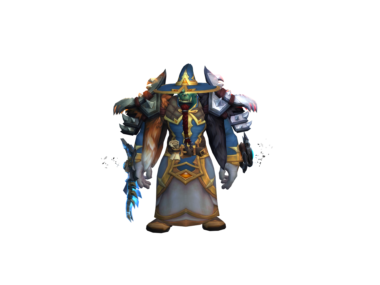 Jahwhite 3D character render