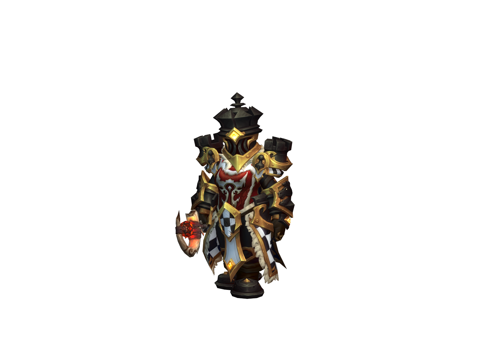 Pallaciios 3D character render