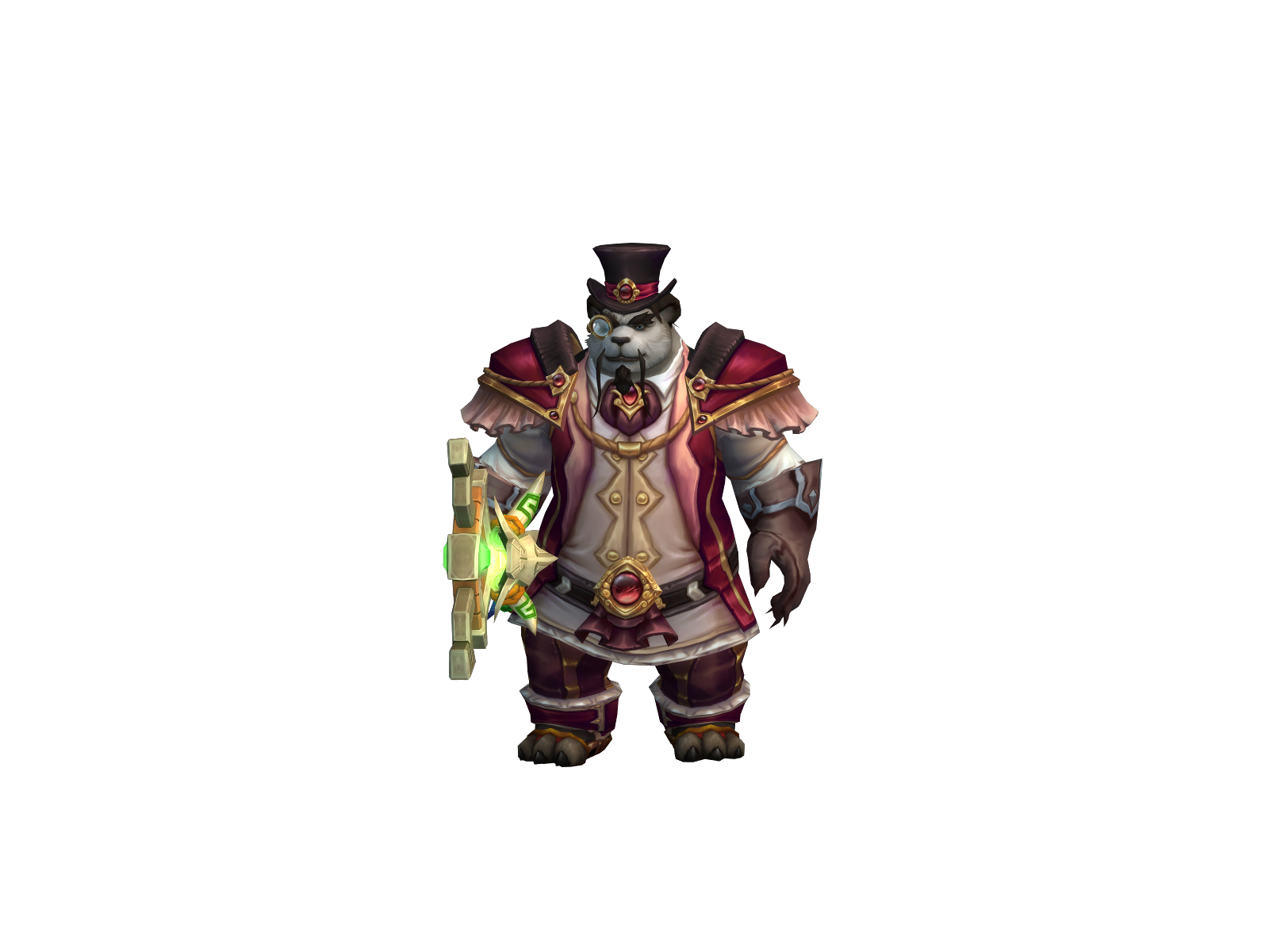 Brobear 3D character render