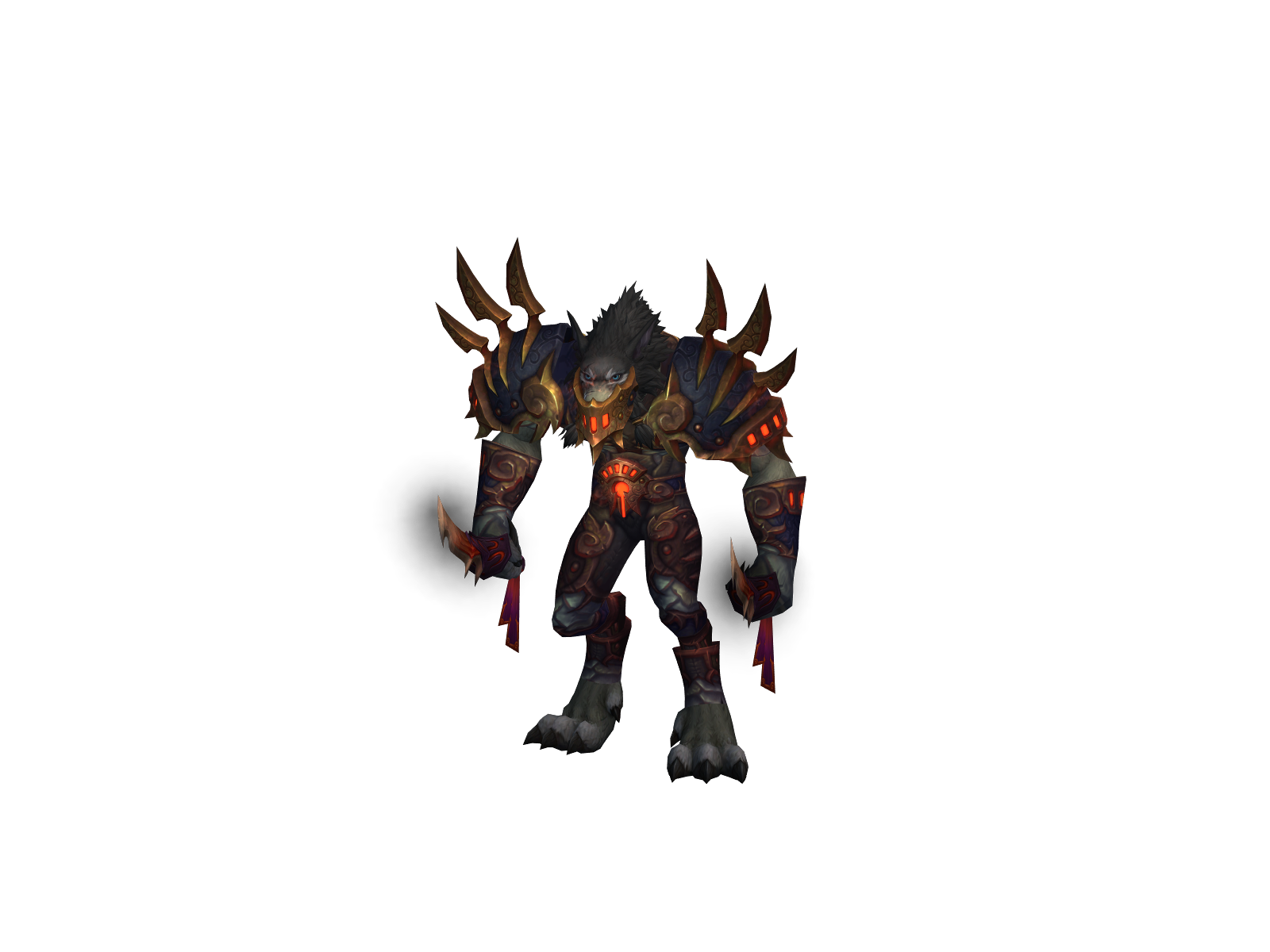 Perfidvs 3D character render