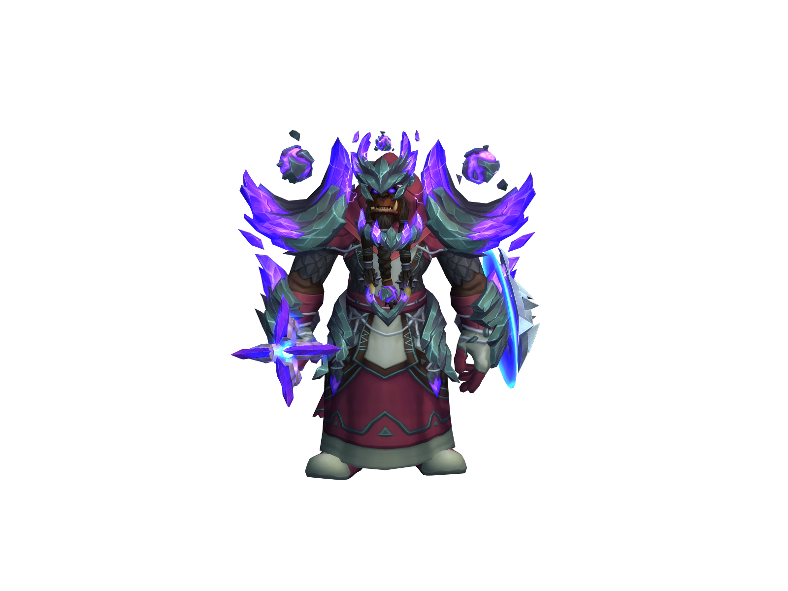Ishryx 3D character render
