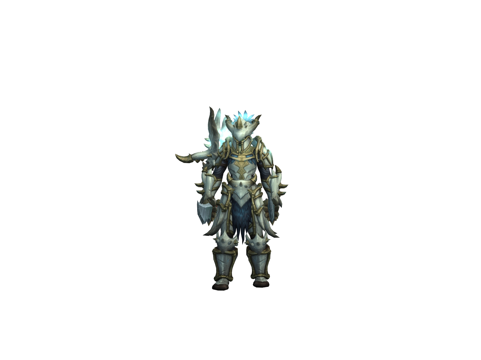 Endeavor 3D character render