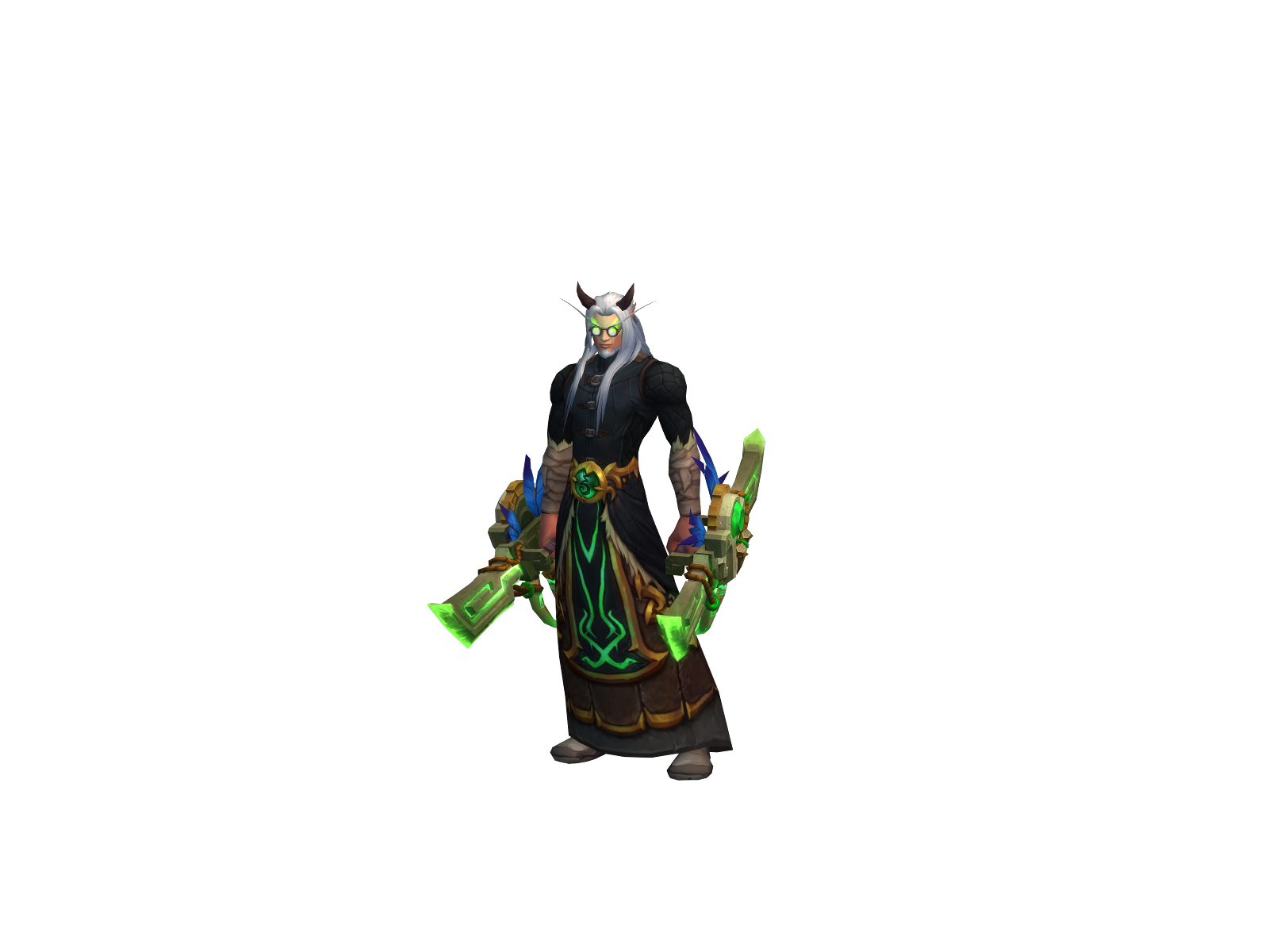 Hantengu 3D character render
