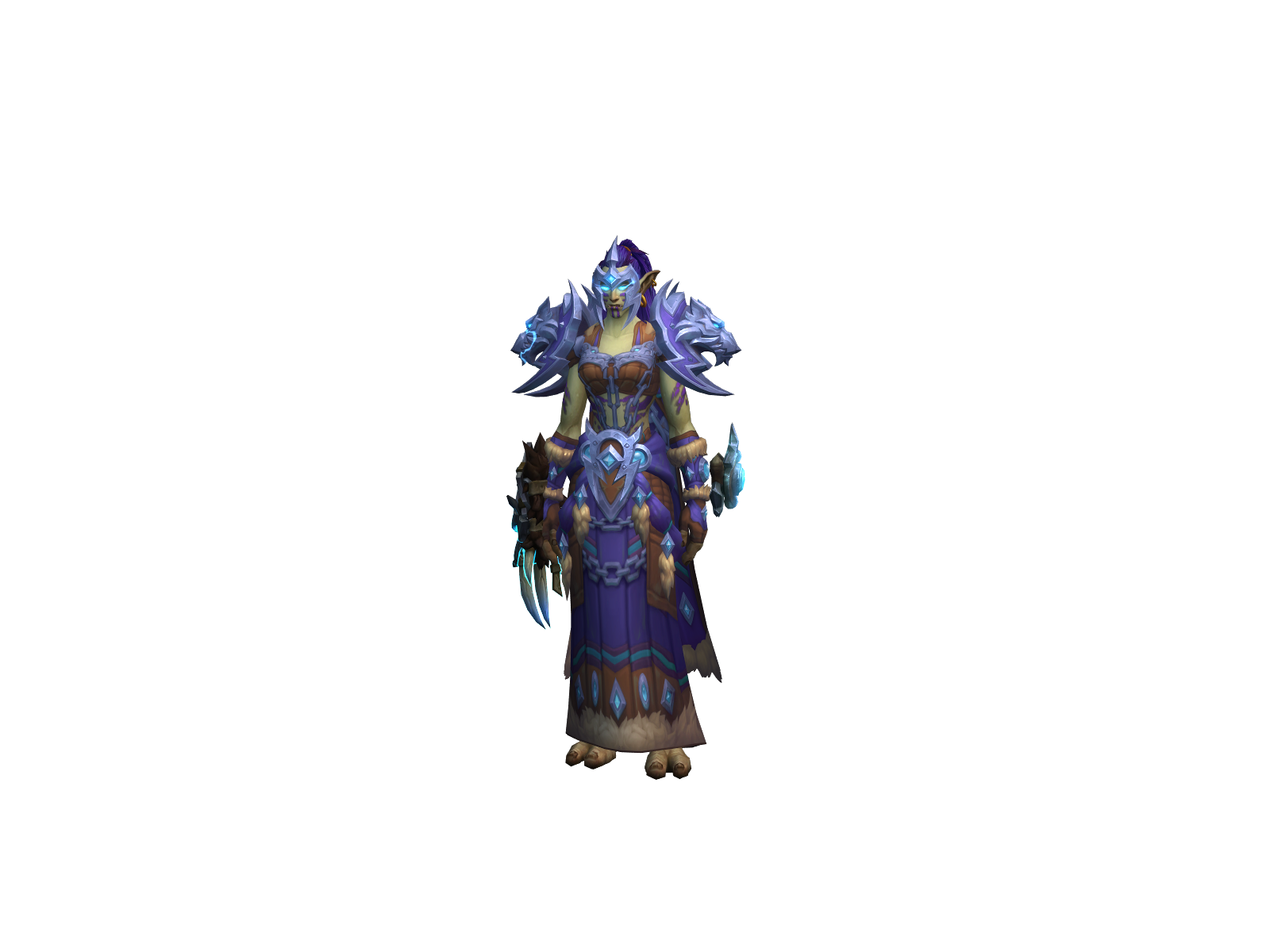 Raíjìn 3D character render