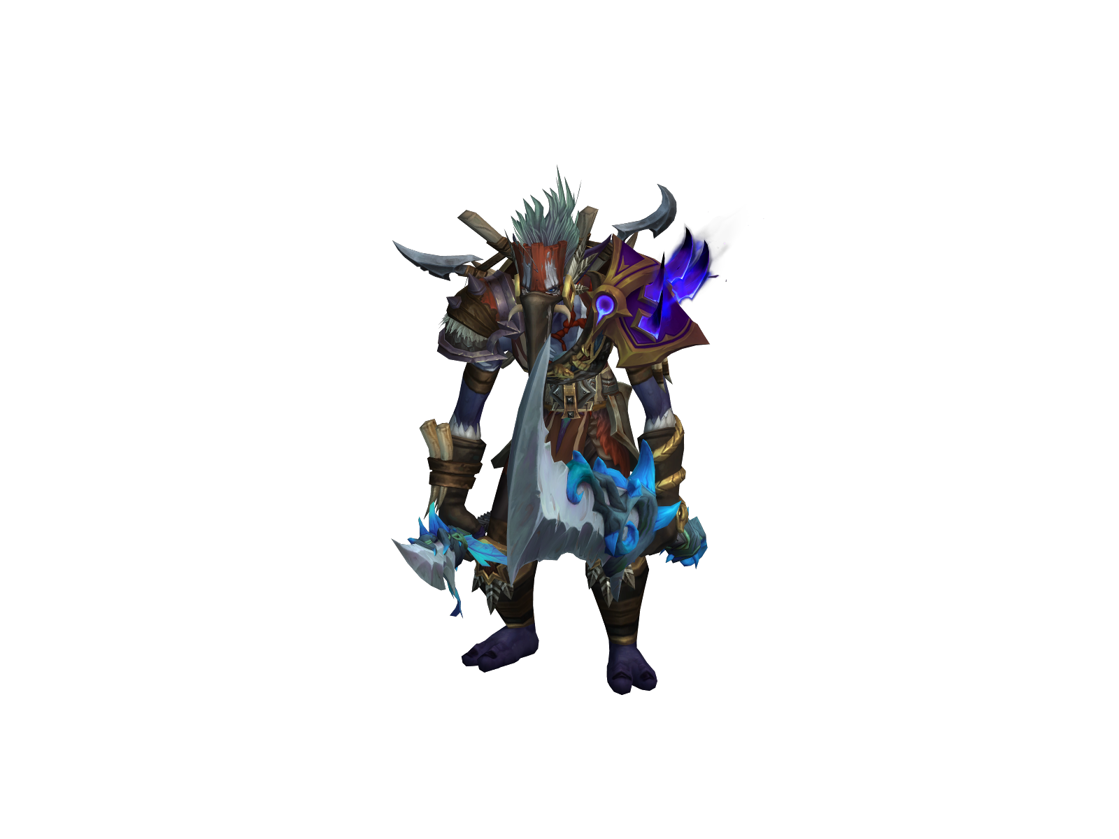 Rezari 3D character render