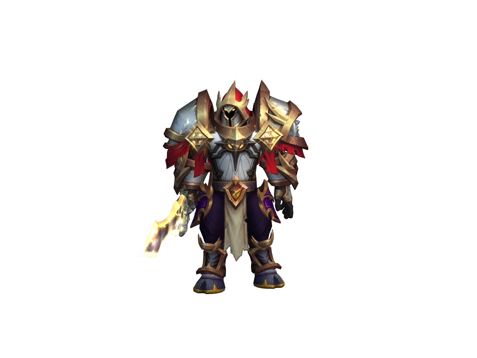 Warpalas 3D character render
