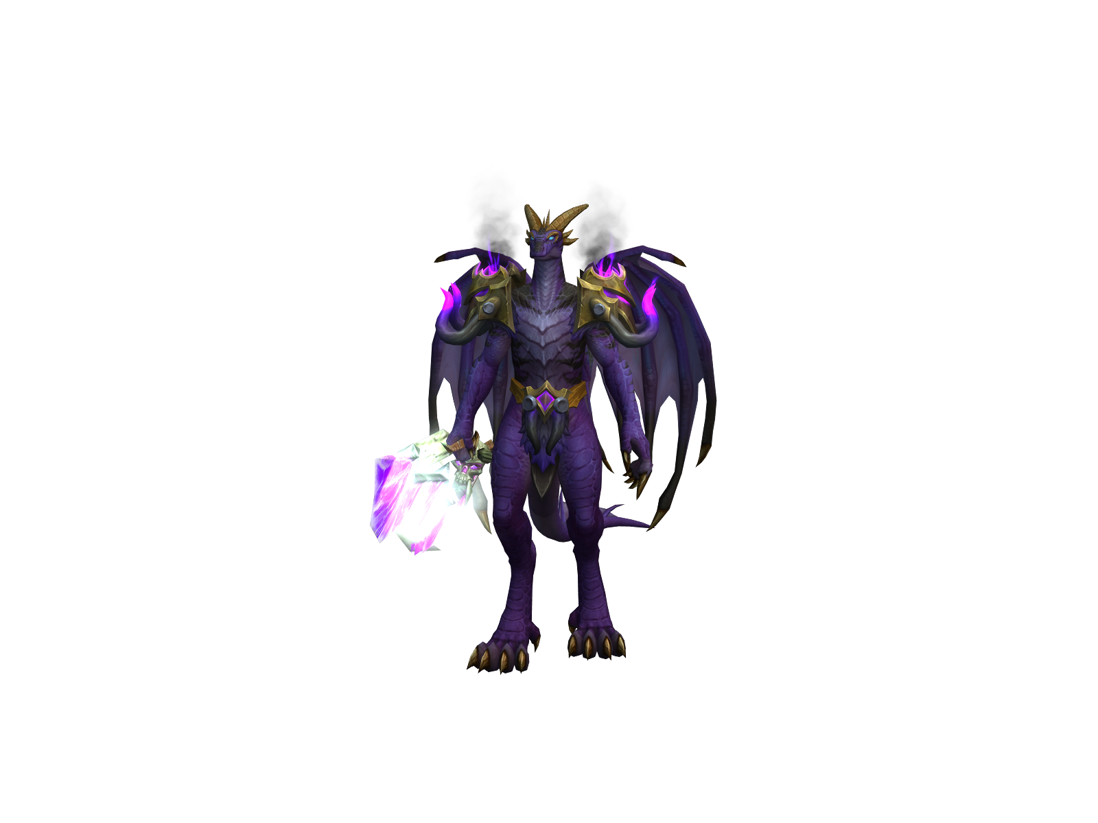 Mythrak 3D character render