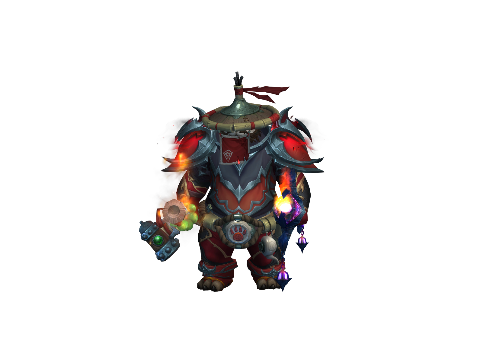 Benkei 3D character render