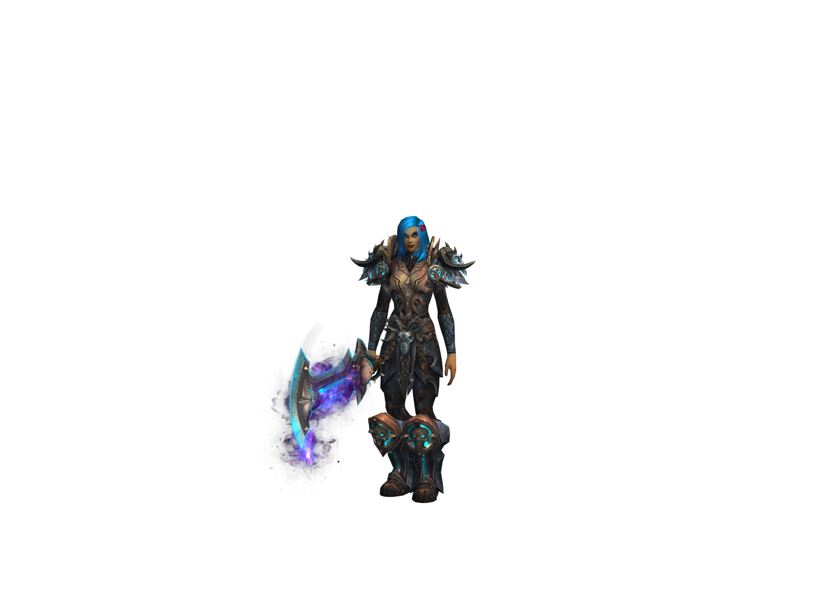 Rouxeford 3D character render