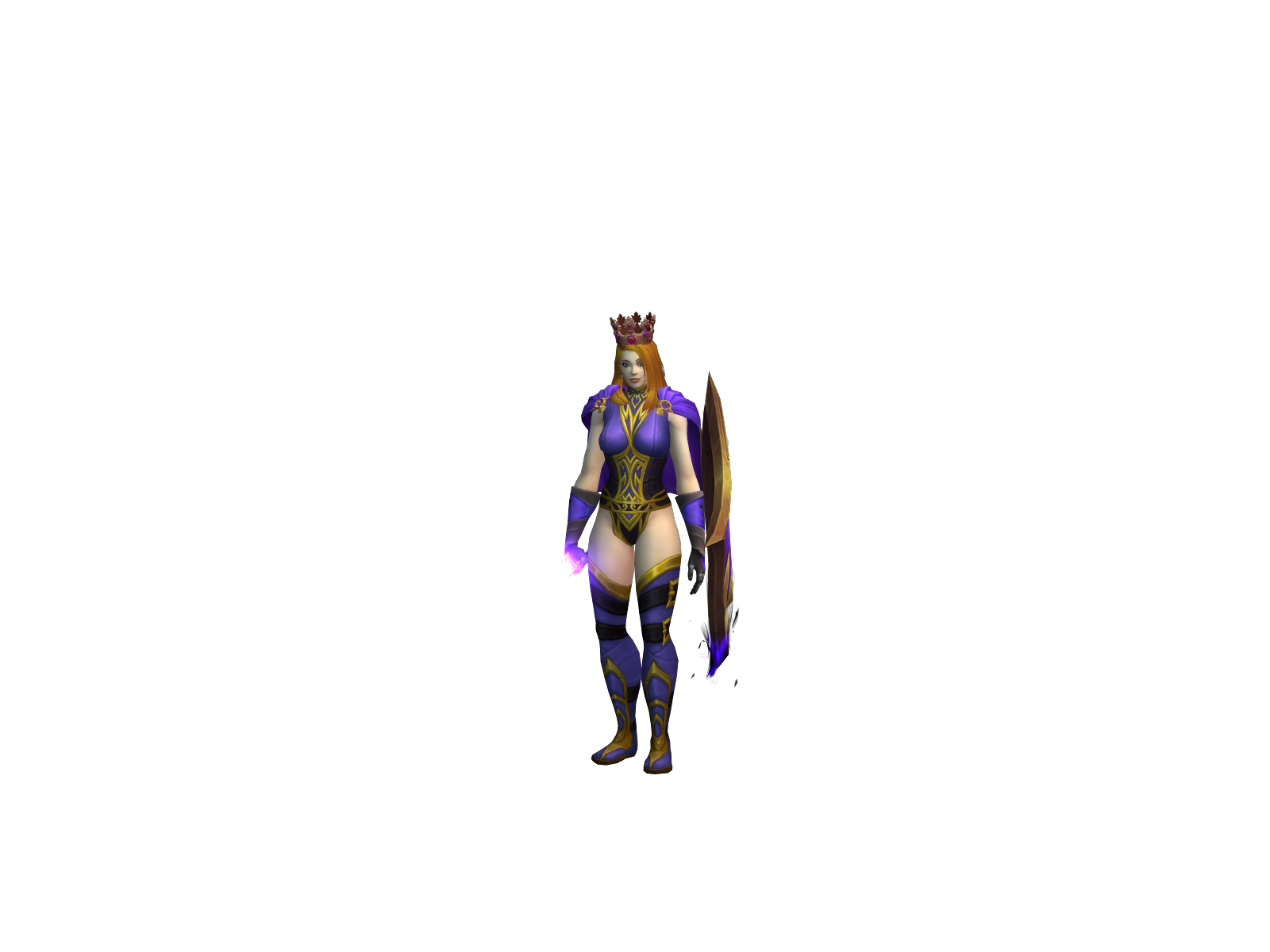 Arashi 3D character render