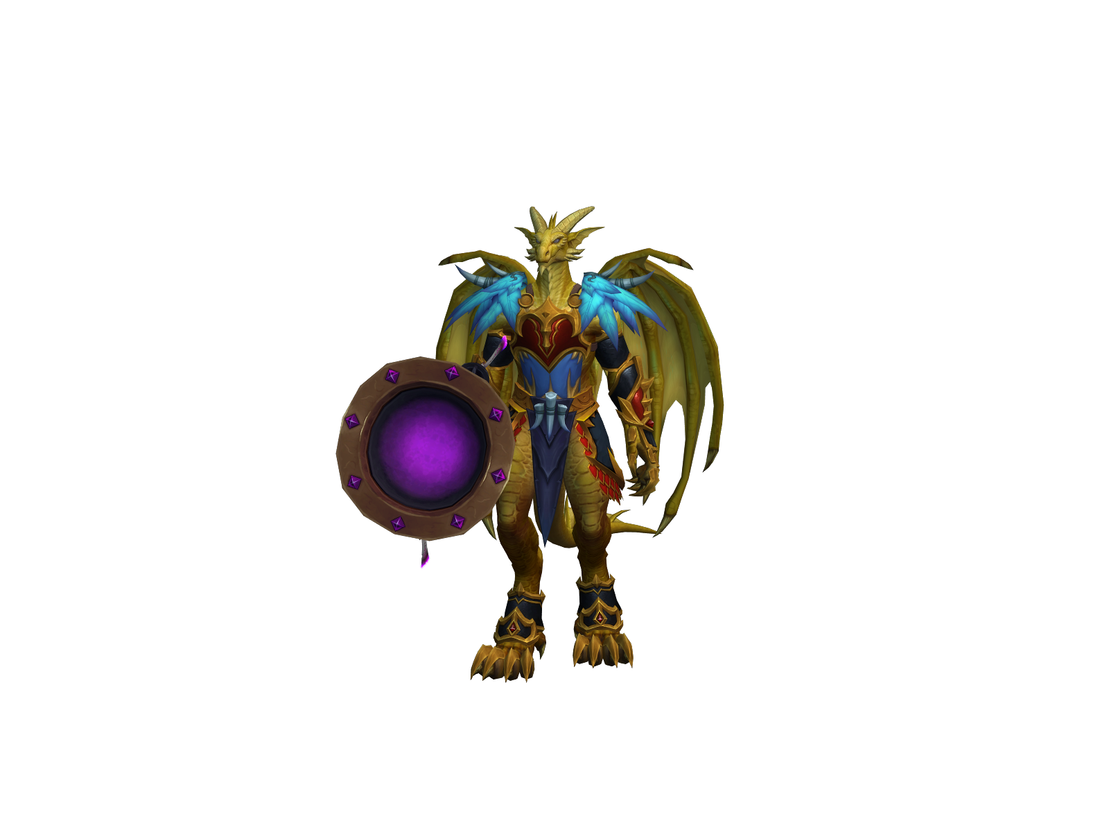 Procullus 3D character render