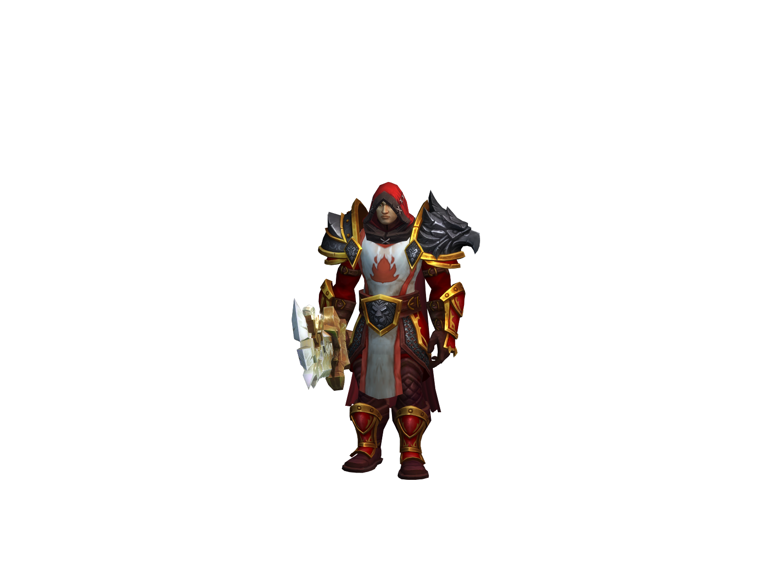 Cleanshaven 3D character render