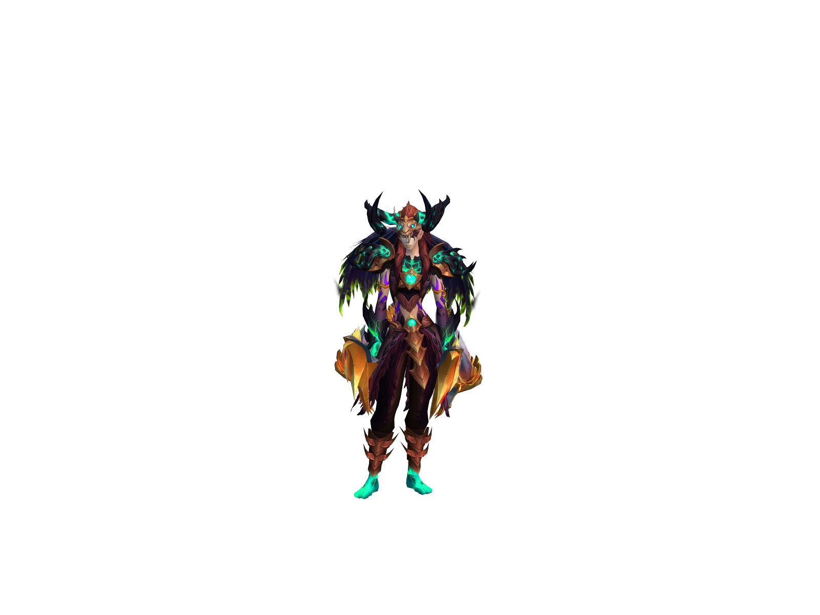 Dinorey 3D character render
