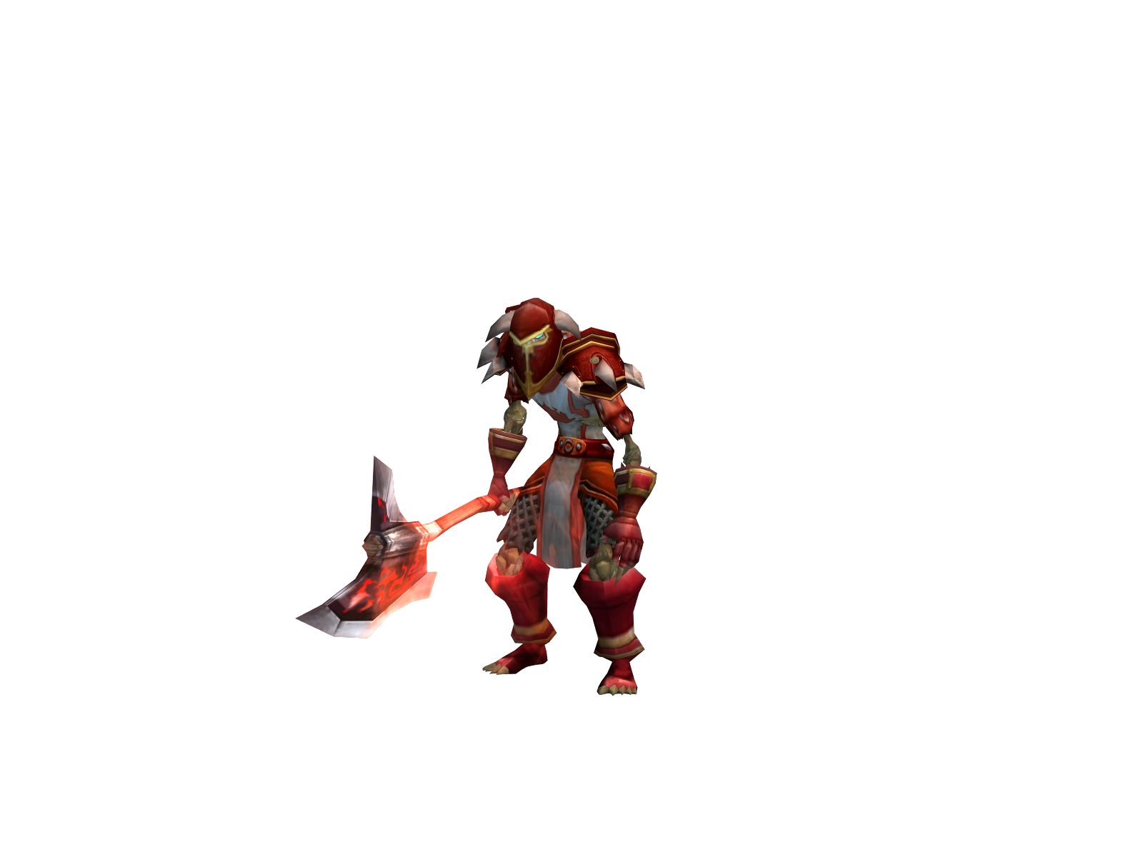 Risen 3D character render