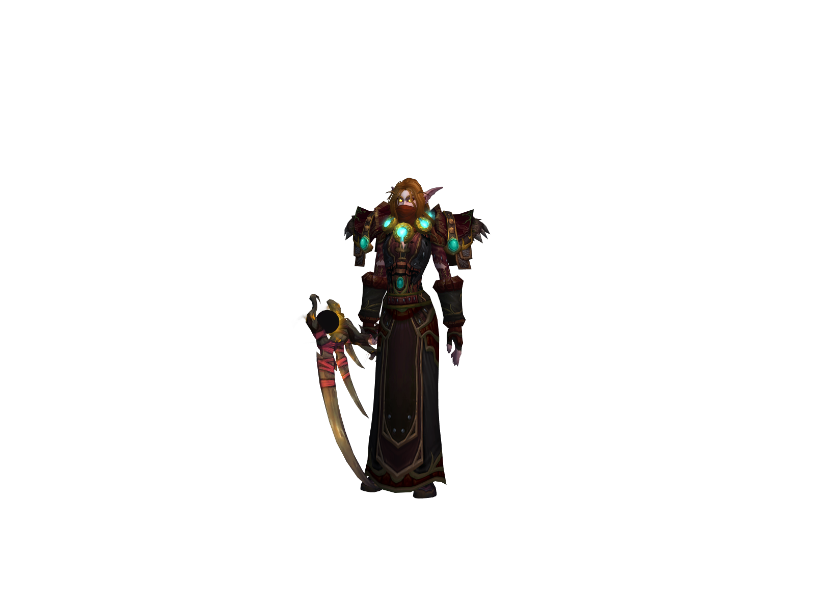 Mythredus 3D character render