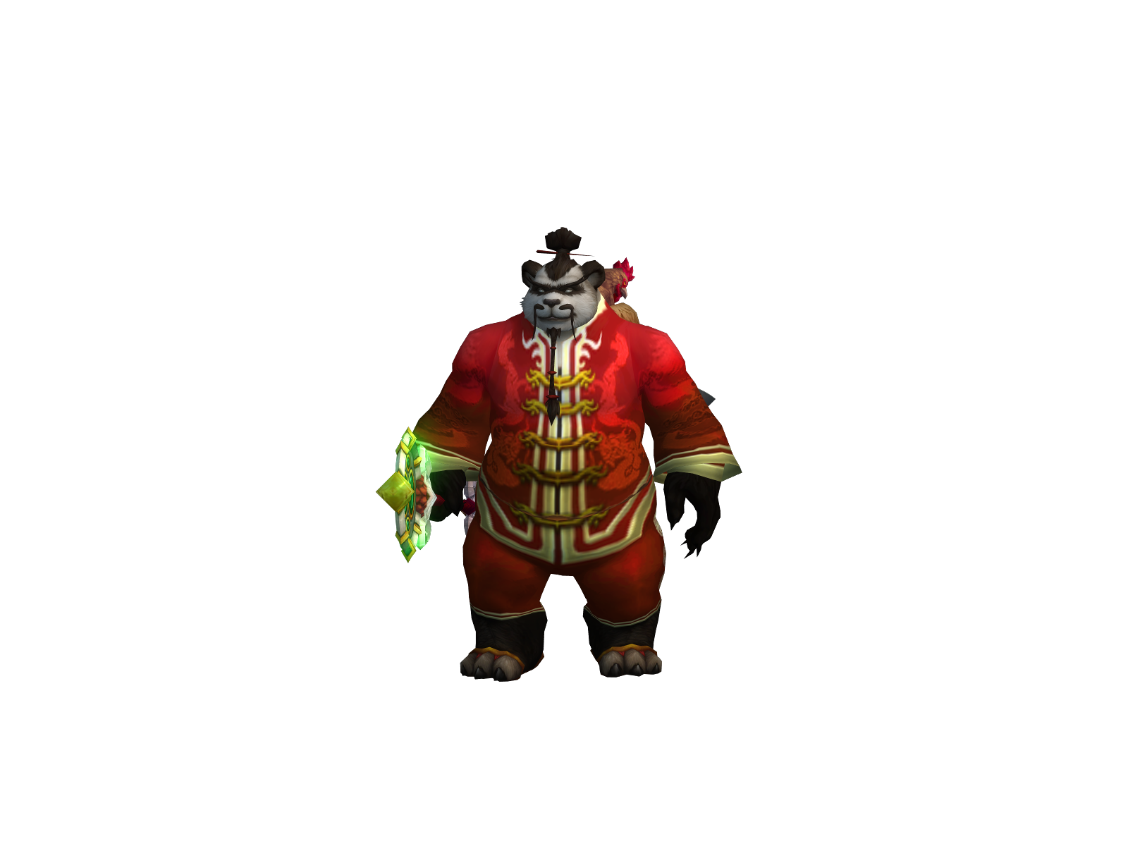 Mönk 3D character render