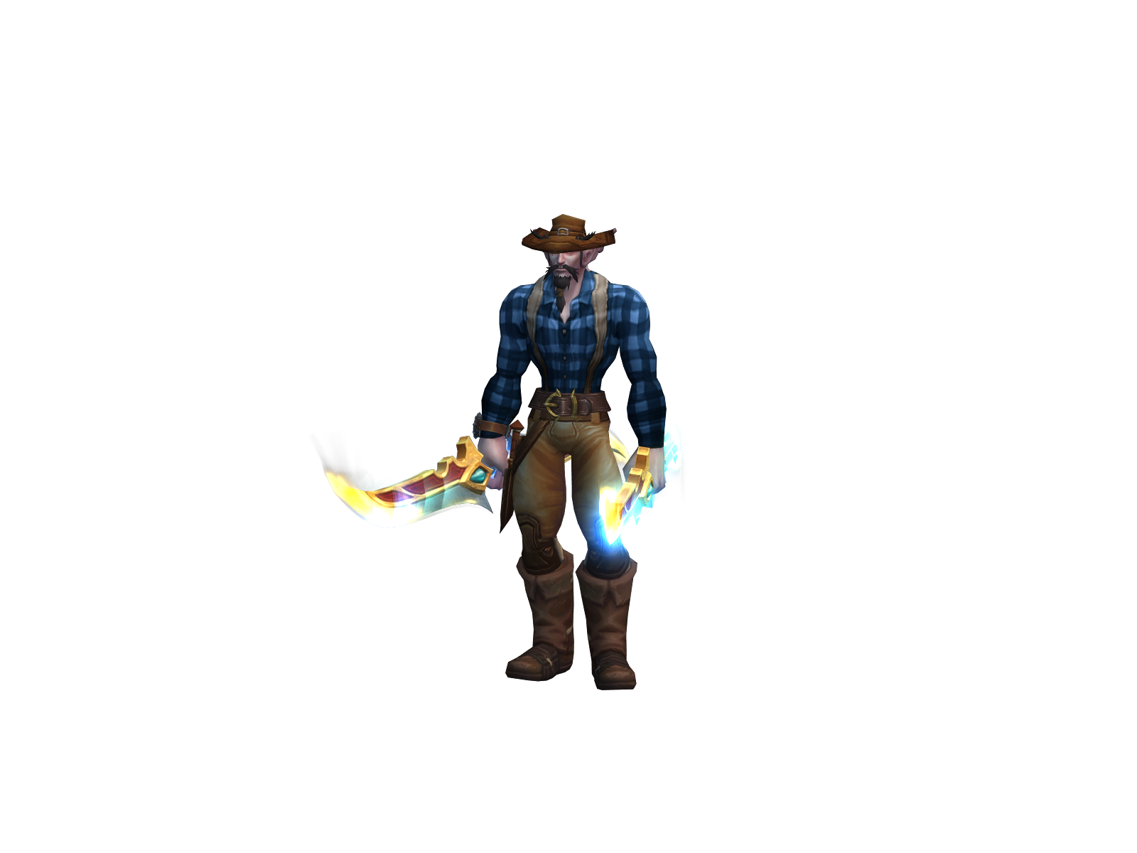 Dewbie 3D character render