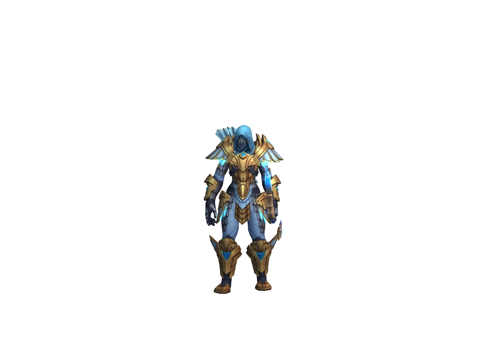 Azino 3D character render
