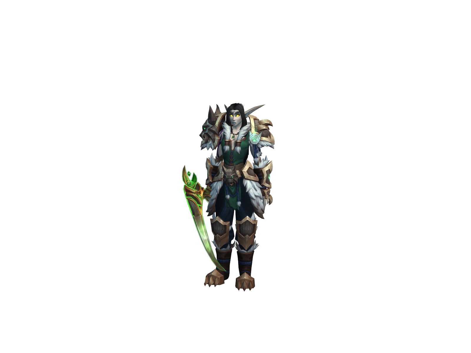 Jubiya 3D character render