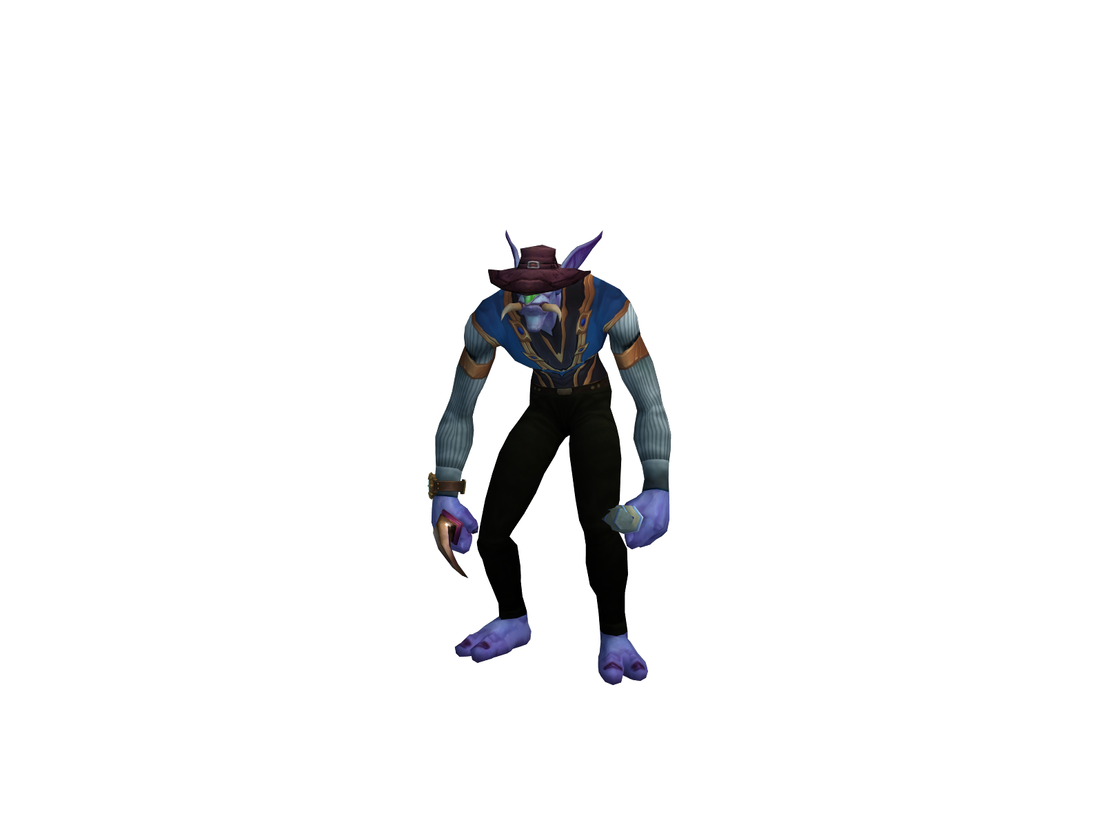Jobu 3D character render