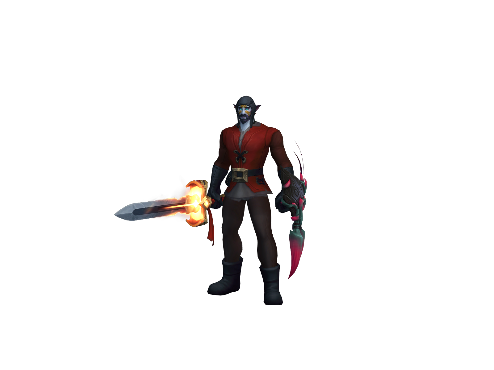 Kolton 3D character render