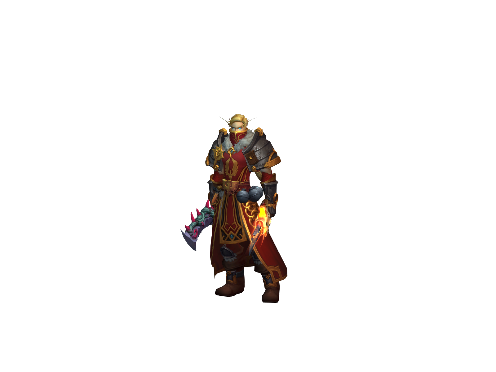 Gurion 3D character render