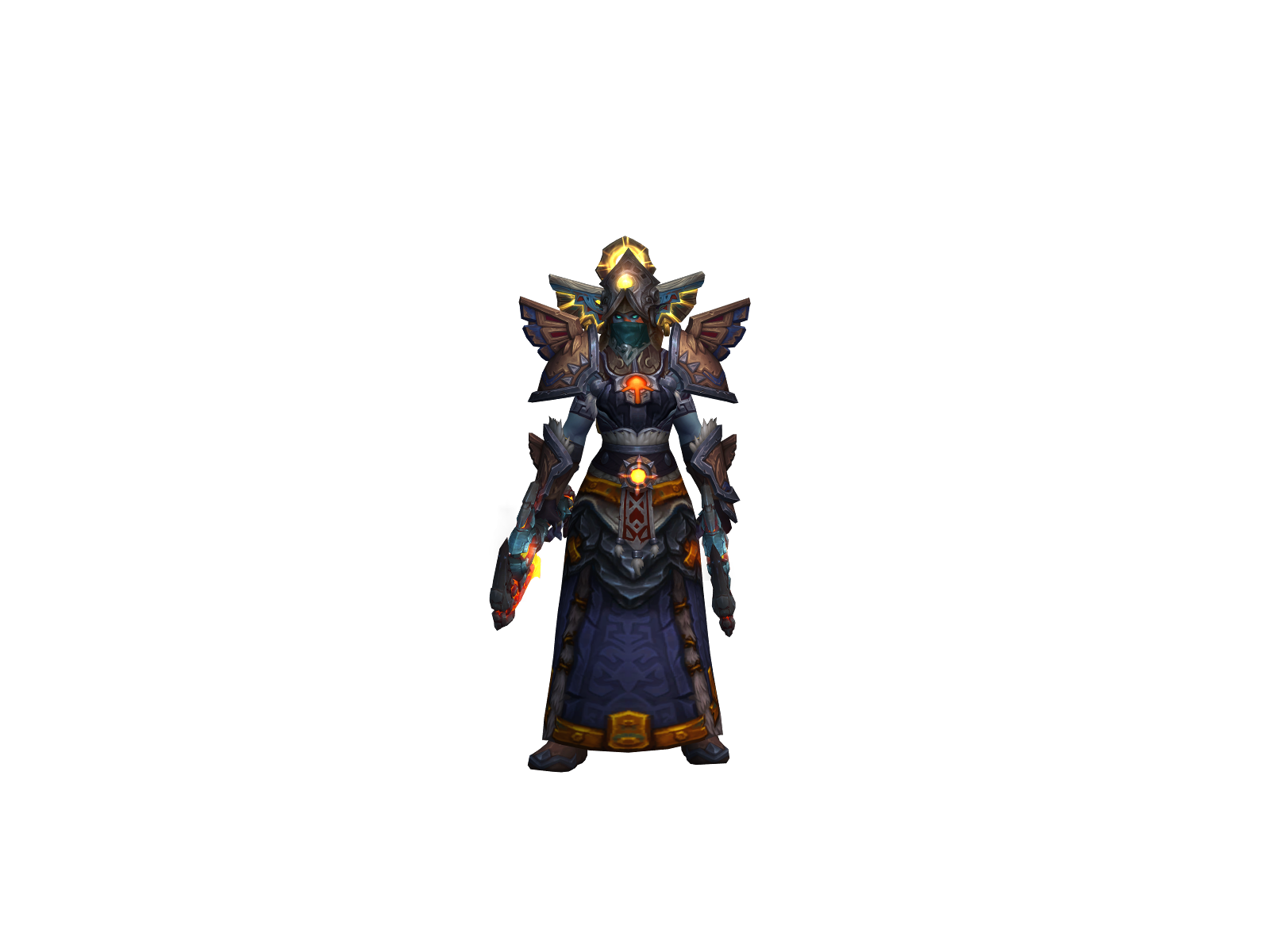 Shamanana 3D character render