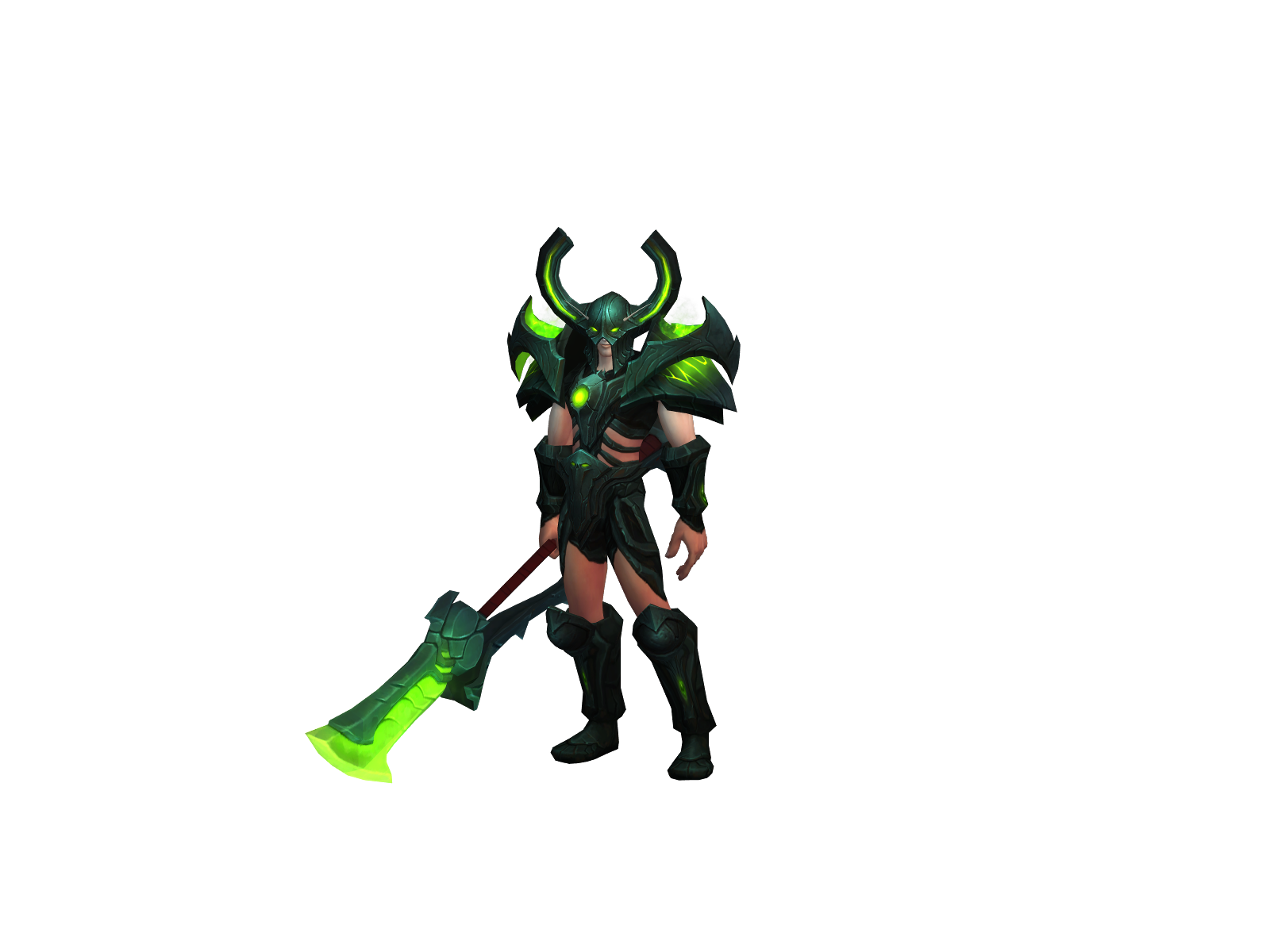 Griff 3D character render