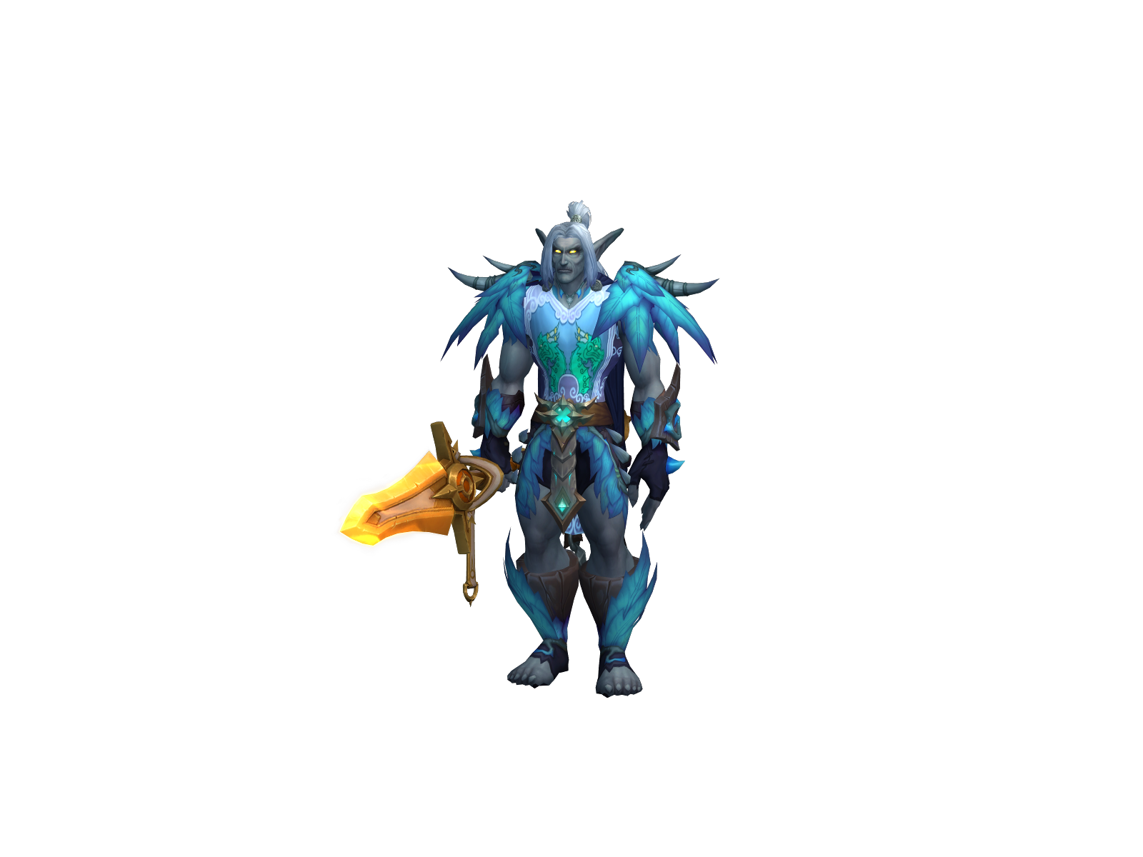 Rooz 3D character render