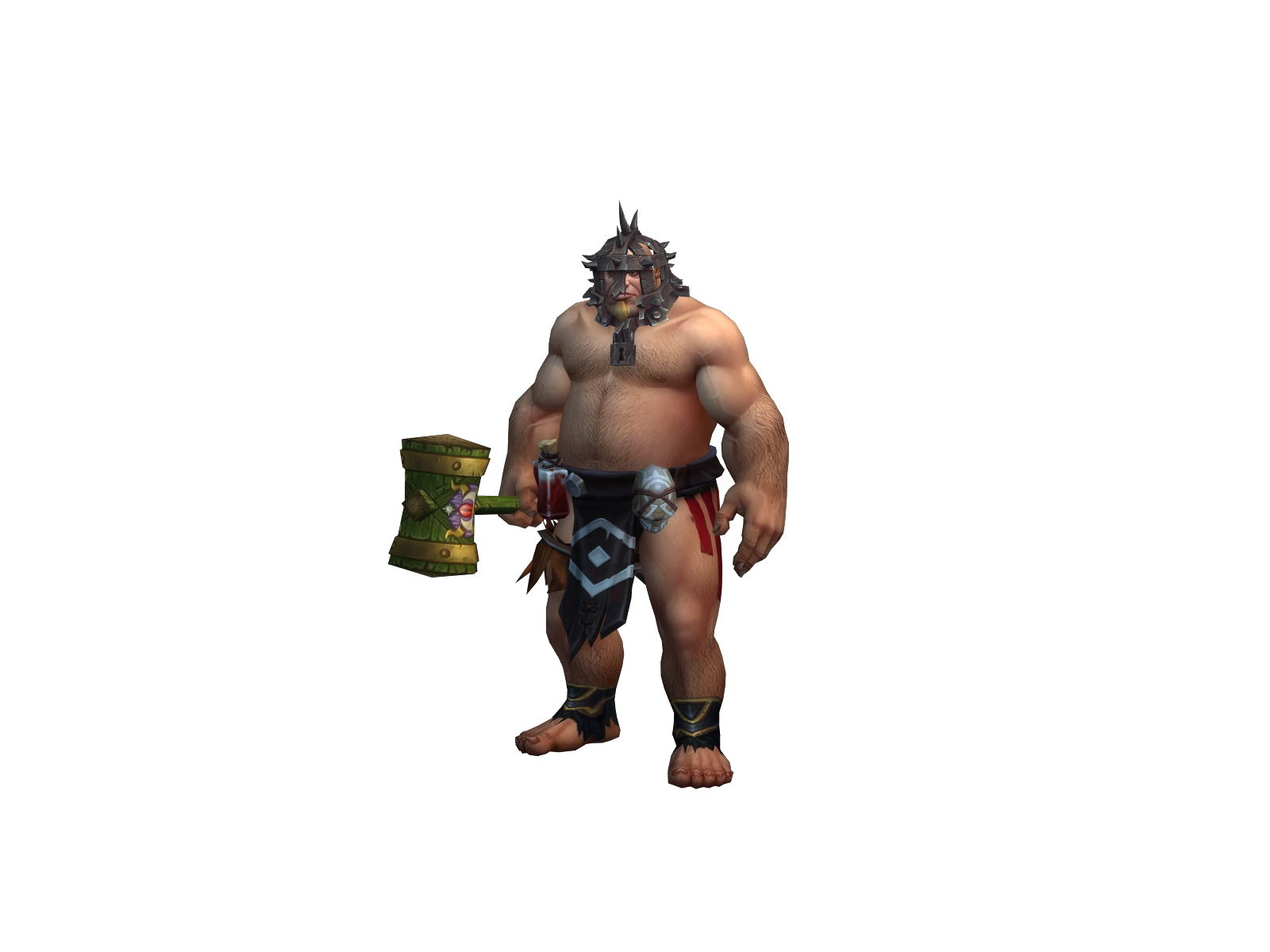 Beefeater 3D character render