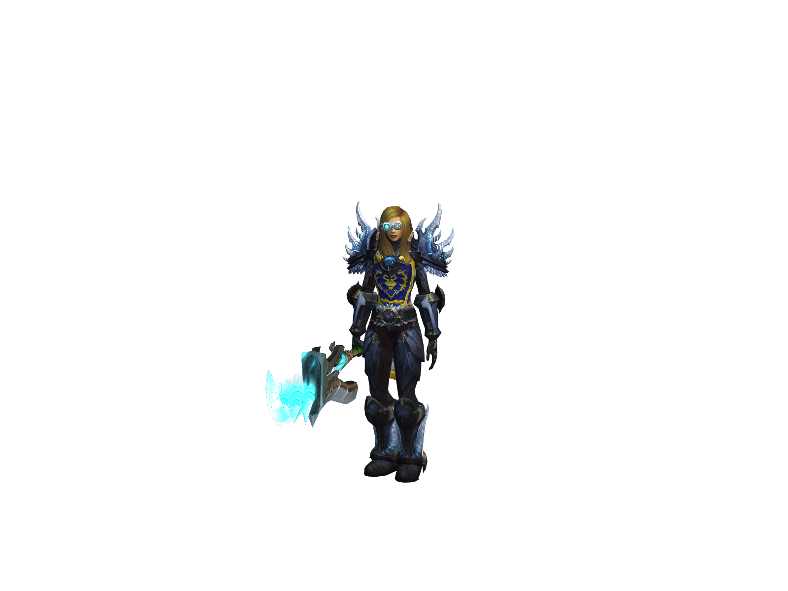 Exèqt 3D character render